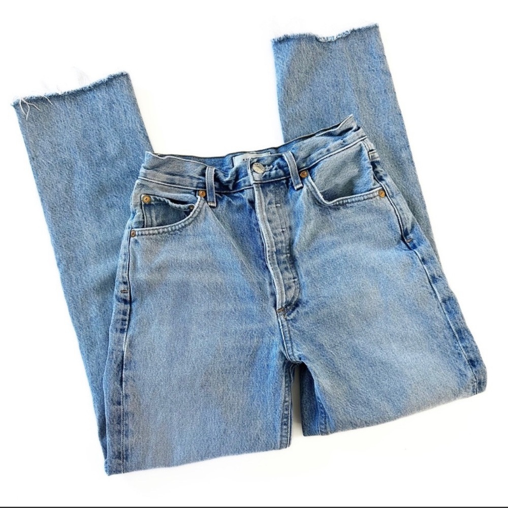 Agolde Riley Crop Jeans - Picture 5 of 10